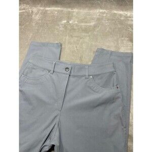 Lululemon Slim Pants Women Size 8 Gray Trouser Casual Performance Stretch Casual
